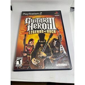 Guitar Hero 3 Legends Of Rock Sony PlayStation 2 PS2